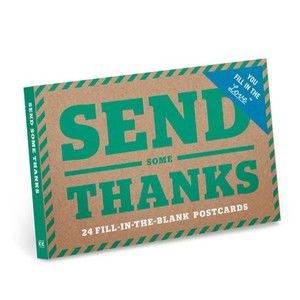 Knock Knock Send Some Thanks Fill in the Love Postcard Book (You Fill in the...